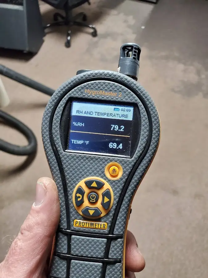 Moisture meter humidity assessment for Mold Remediation & Removal in Rockville